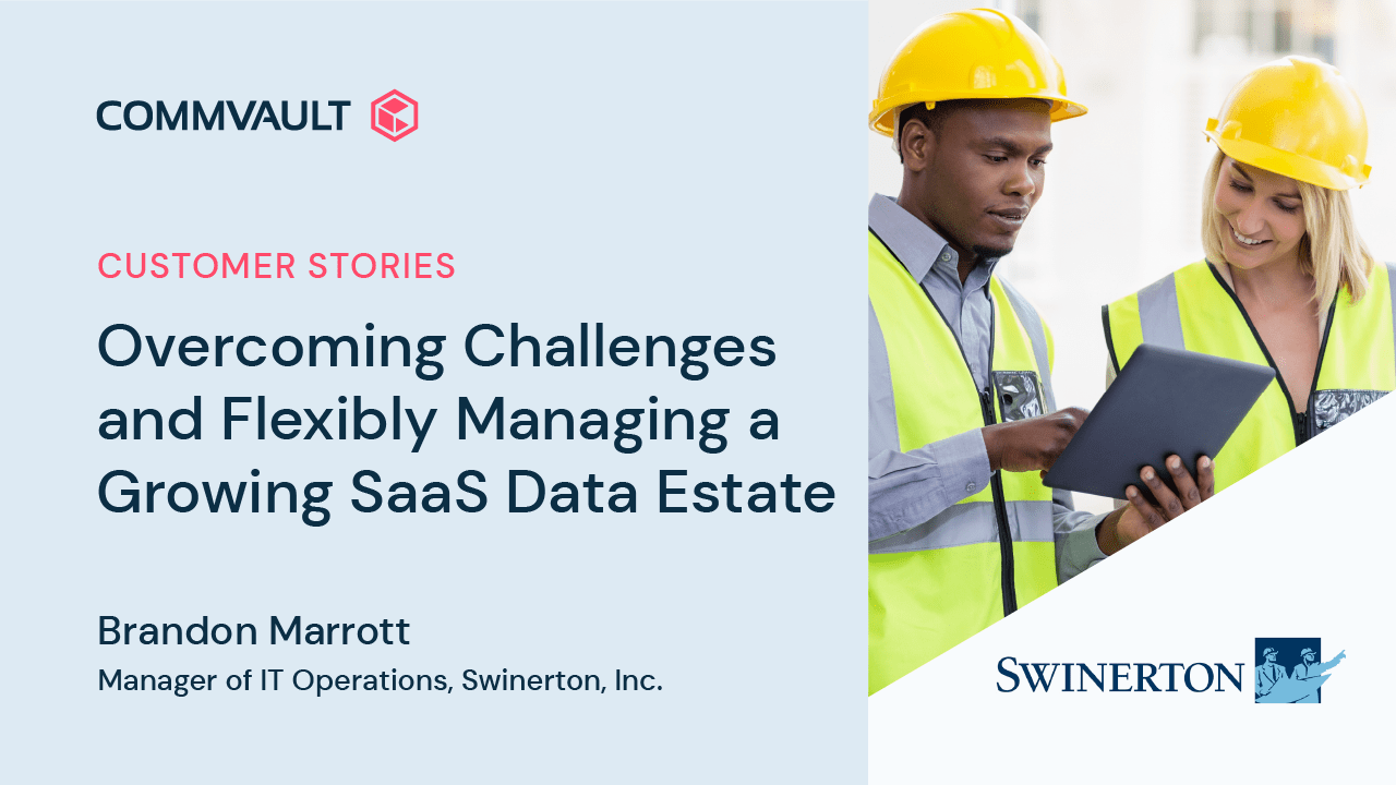 Overcoming challenges and flexibly managing a growing SaaS Data Estate