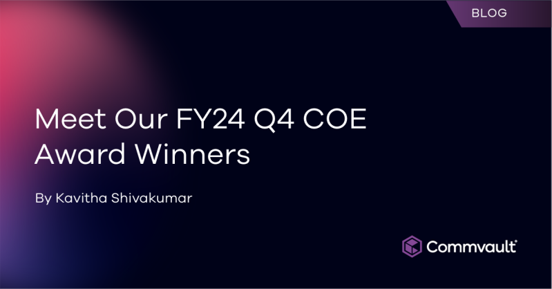 Meet Our FY24 Q4 COE Award Winners