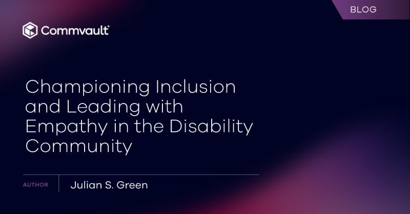 Championing Inclusion and Leading with Empathy in the Disability Community