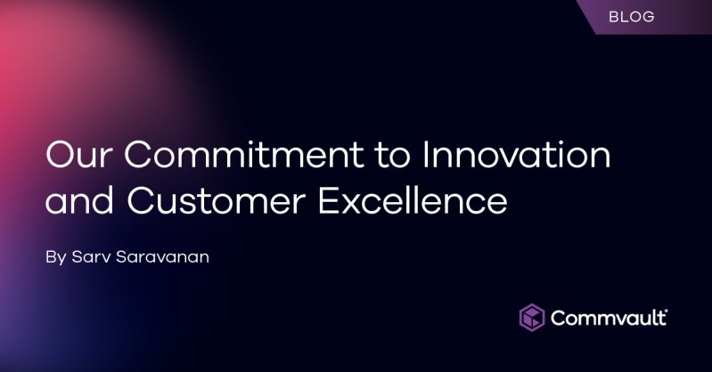 Our Commitment to Innovation and Customer Excellence