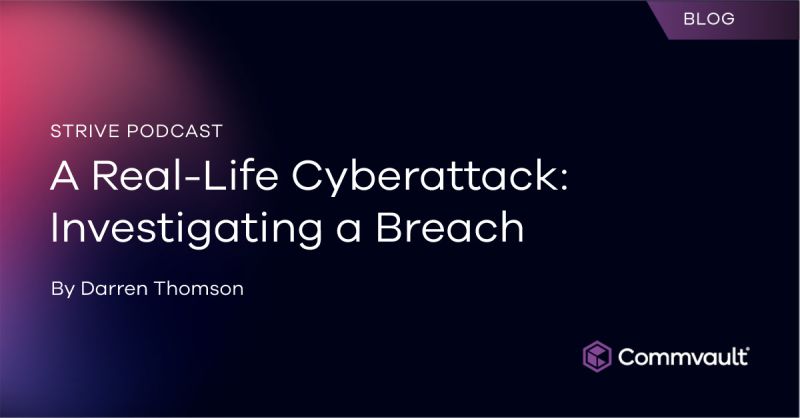 A Real-Life Cyber Attack: Investigating a Breach